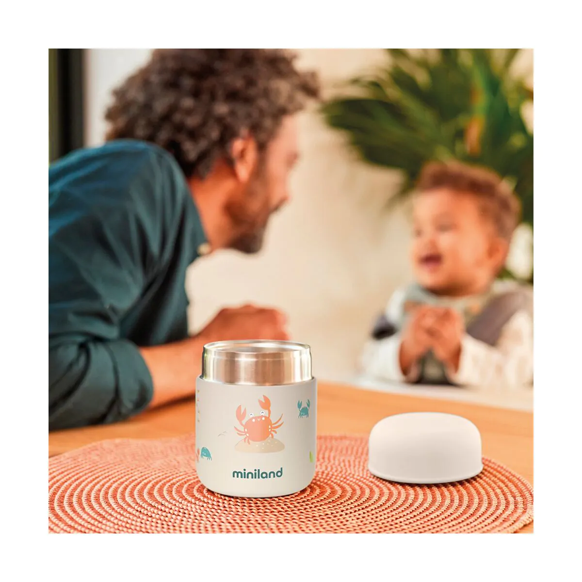 TERMO SOLIDOS INOXIDABLE MINI 280ML CRABSY - Imagen 2