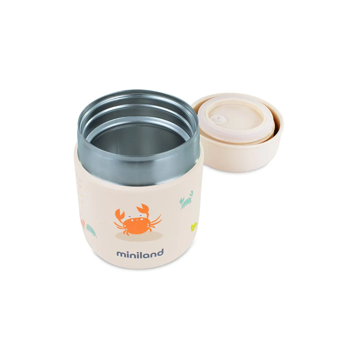 TERMO SOLIDOS INOXIDABLE MINI 280ML CRABSY - Imagen 6