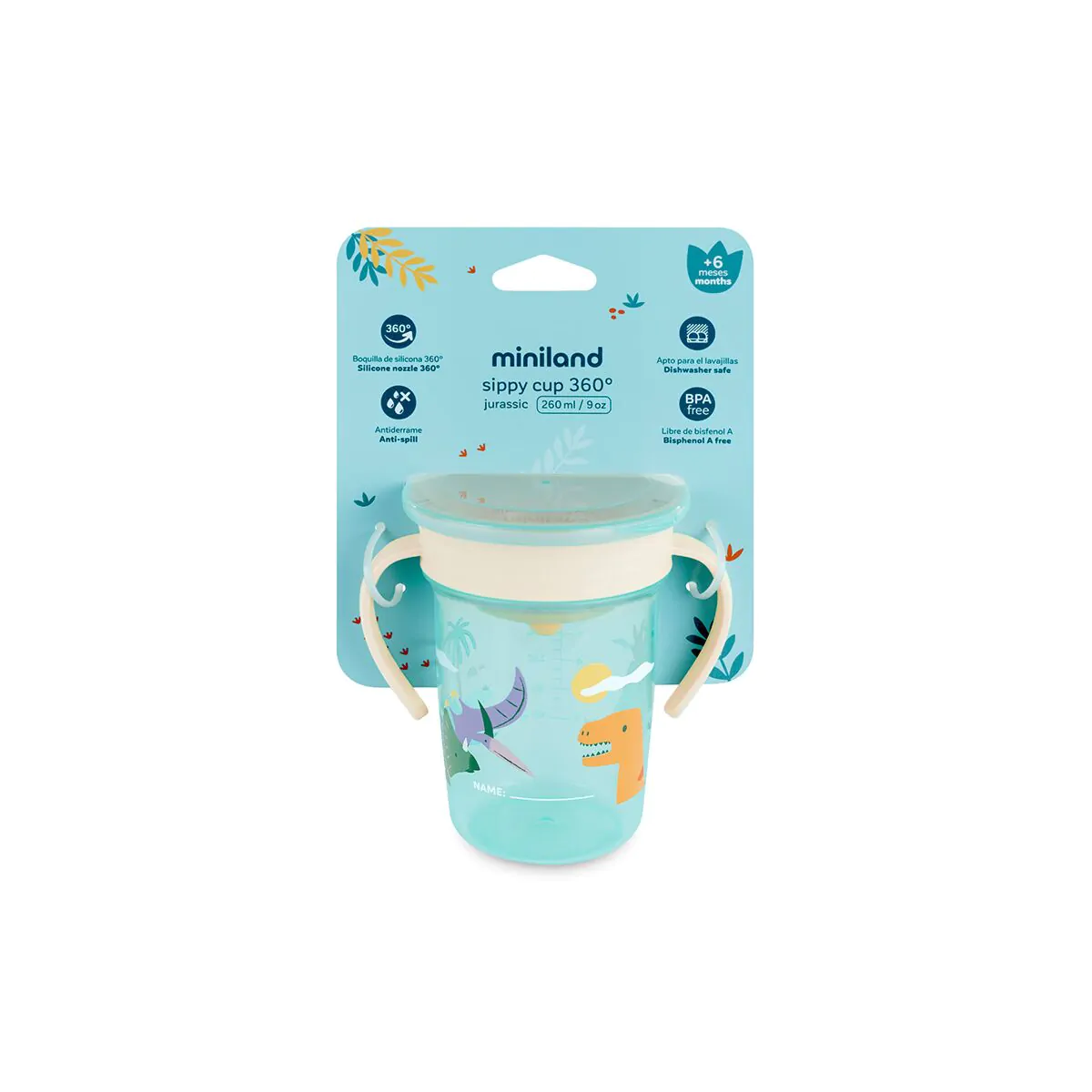 VASO DE APRENDIZAJE SIPPY CUP 360 JURASSIC - Imagen 6