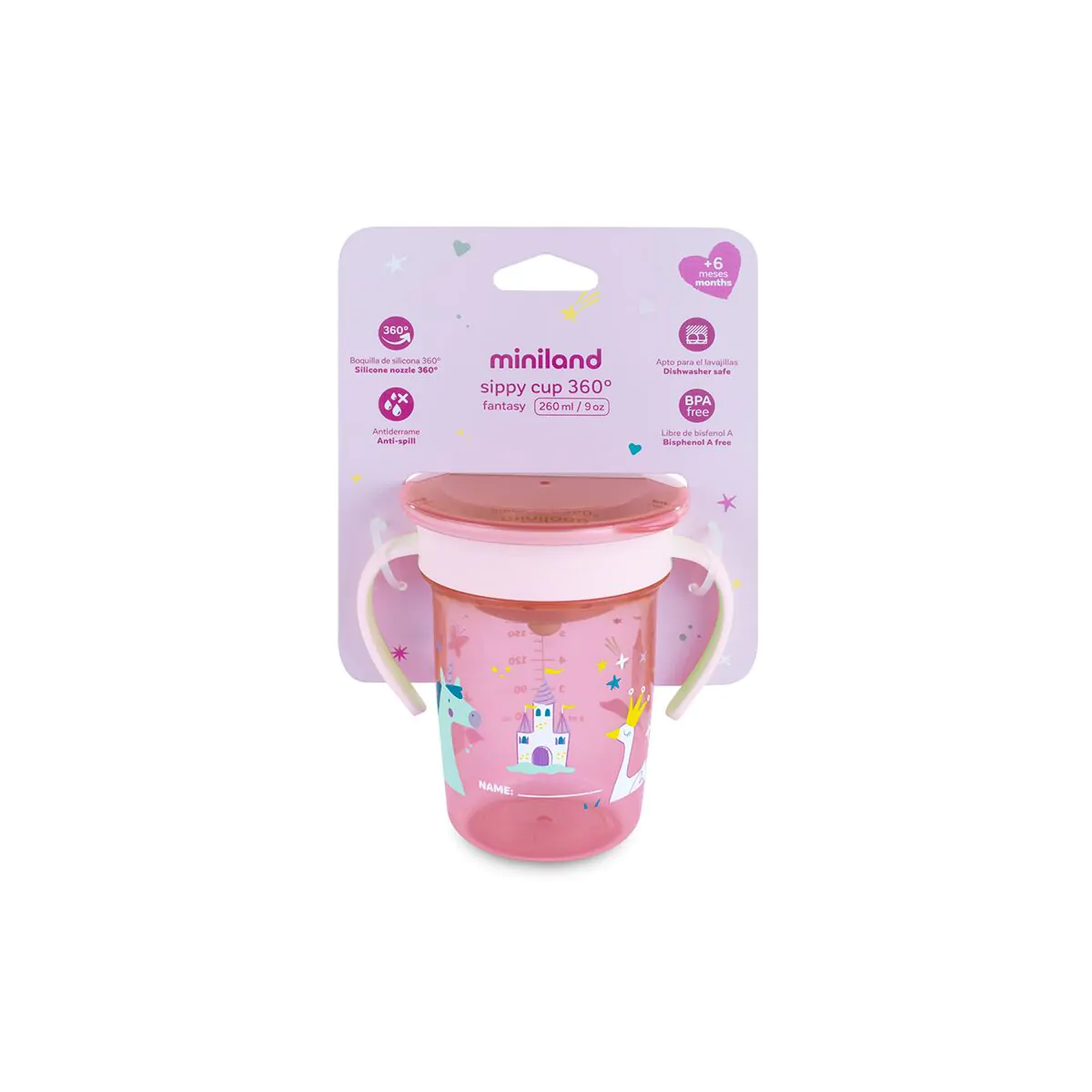 VASO DE APRENDIZAJE SIPPY CUP 360 FANTASY - Imagen 3
