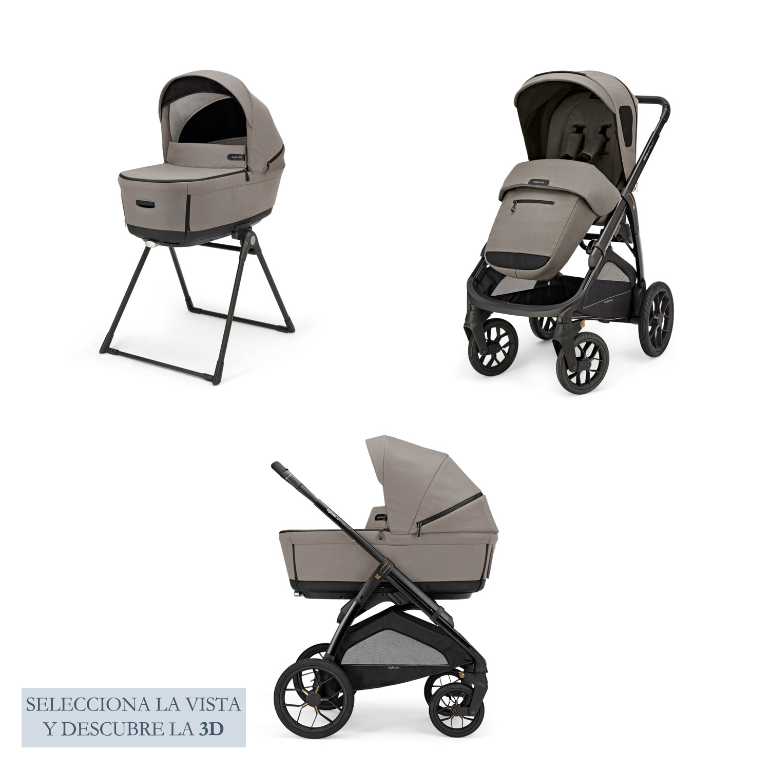 DUO APTICA XT TUNDRA BEIGE (TOTAL BLACK FRAME)
