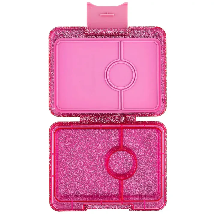 FIAMBRERA YUMBOX/3 SPARKLE ROZE GLITTER/ROZE CLEAR