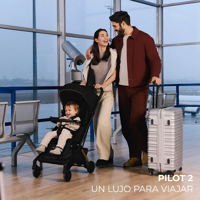 SILLA DE PASEO/VIAJE PILOT2 PLATINUM GREY - Imagen 3