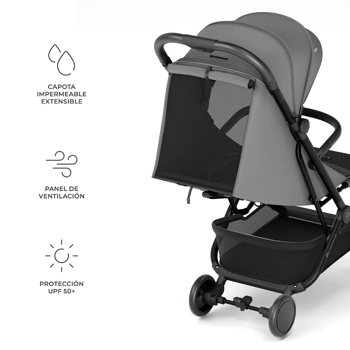SILLA DE PASEO/VIAJE PILOT2 PLATINUM GREY - Imagen 7