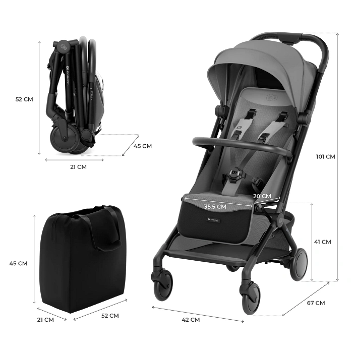 SILLA DE PASEO/VIAJE PILOT2 PLATINUM GREY - Imagen 10
