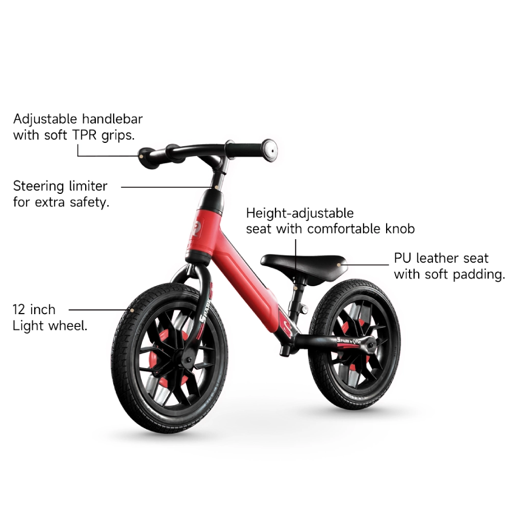 BICICLETA EQUILIBRIO SPARK RED - Imagen 2