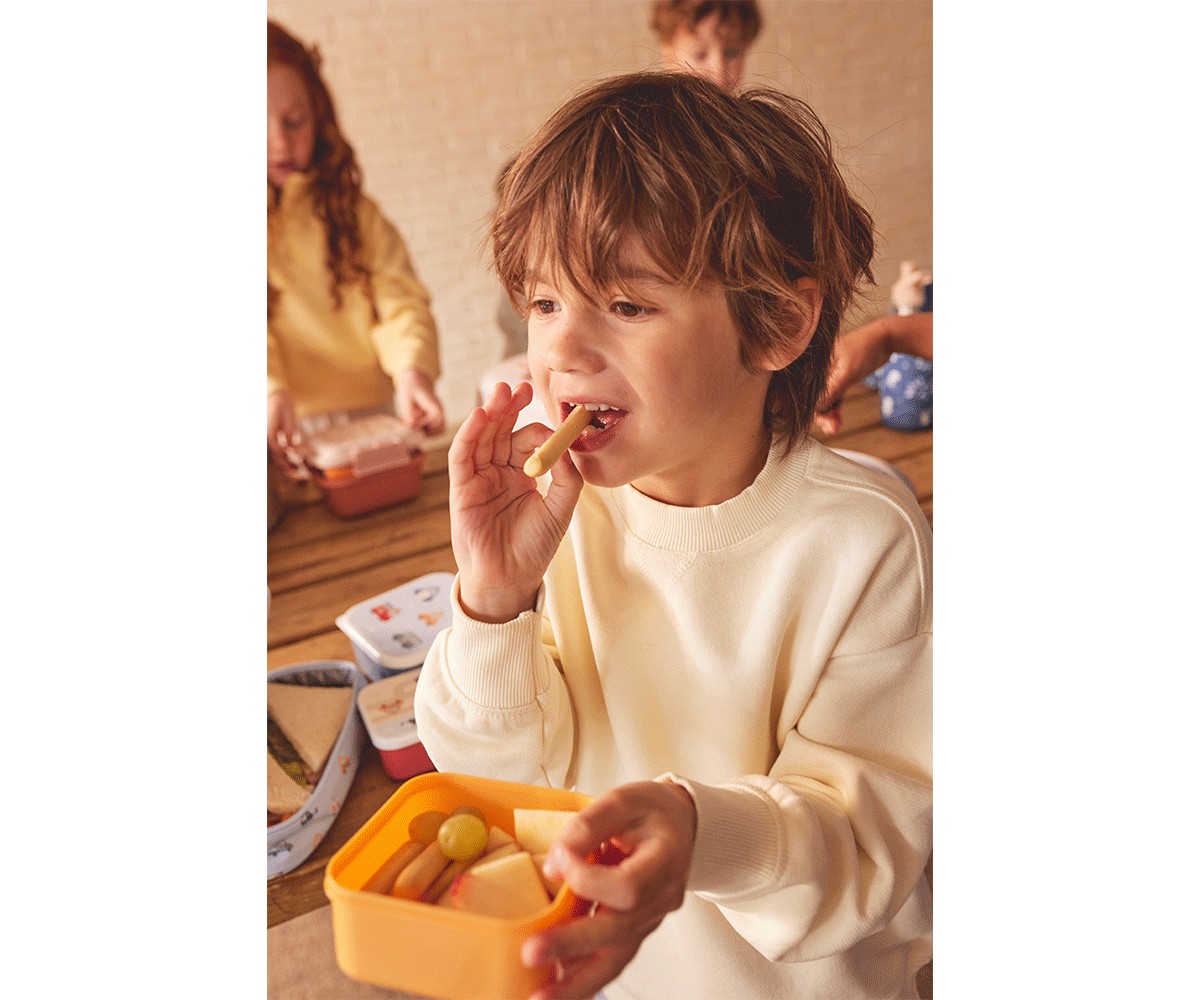 3 CAJAS ALMUERZO FUNNY LETTERS - Imagen 4