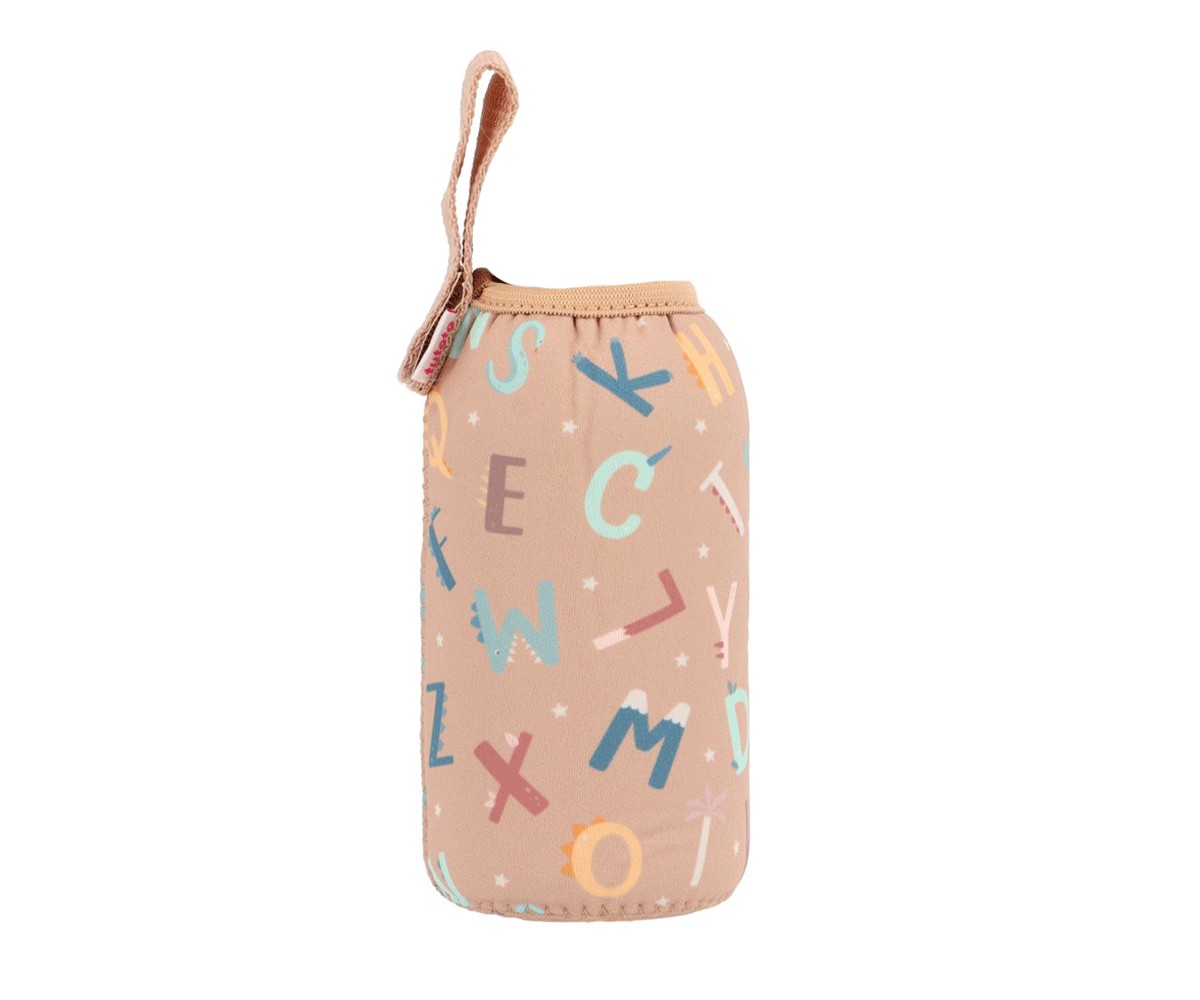 BOTELLA ACERO C/FUNDA FUNNY LETTERS 500ML - Imagen 2