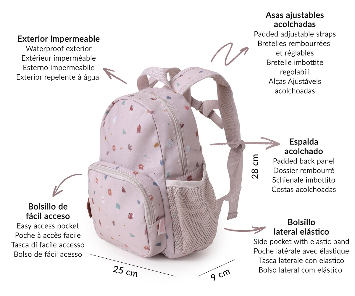 MOCHILA GEOMETRIC NATURE - Imagen 4