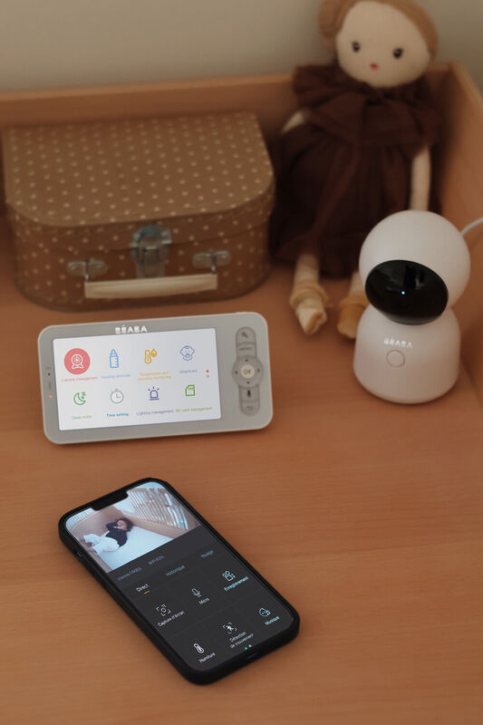 VIGILABEBE BABY MONITOR ZEN NIGHT LIGHT WHITE - Imagen 6
