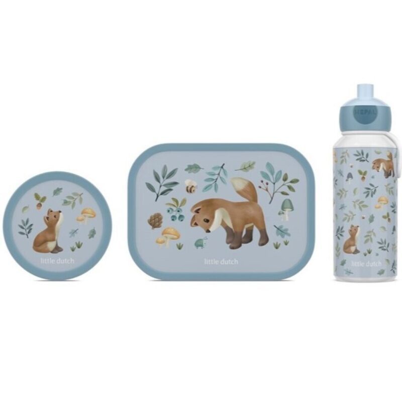 PACK ALMUERZO CAMPUS FRUTA FOREST FRIENDS LITTLE DUTCH