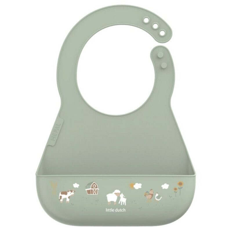 BABERO SILICONA GRANJA LITTLE DUTCH