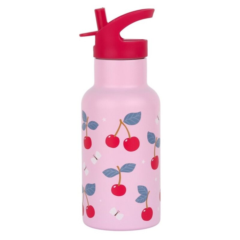 BOTELLA INOX. 350ML CEREZAS