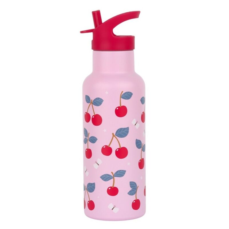 BOTELLA INOX. 500ML CEREZAS