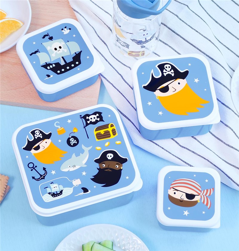 SET 4 CAJAS SNACK PIRATAS - Imagen 6