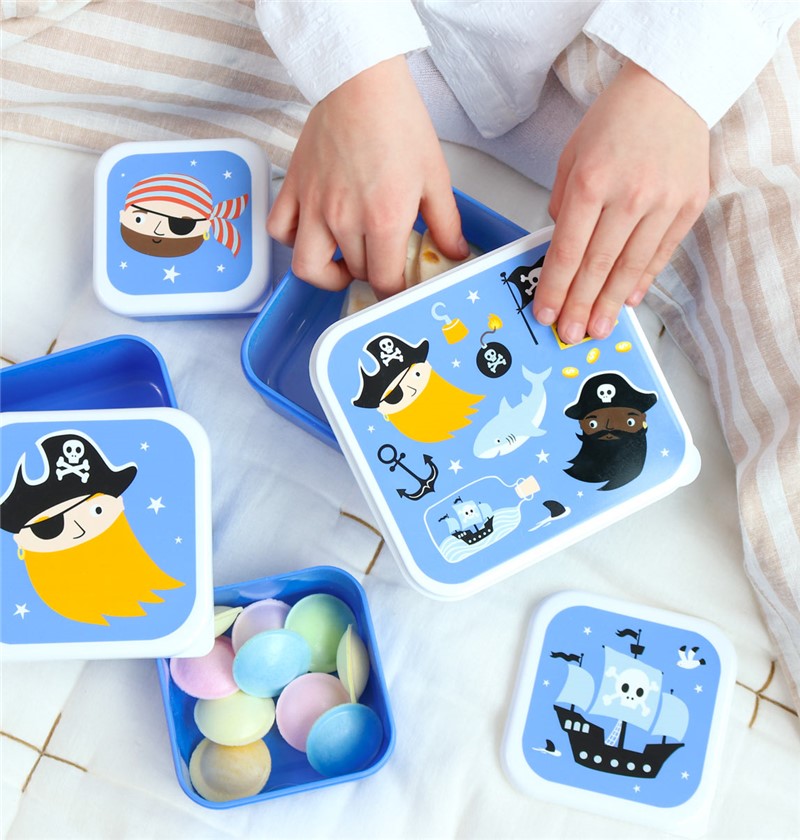 SET 4 CAJAS SNACK PIRATAS - Imagen 4