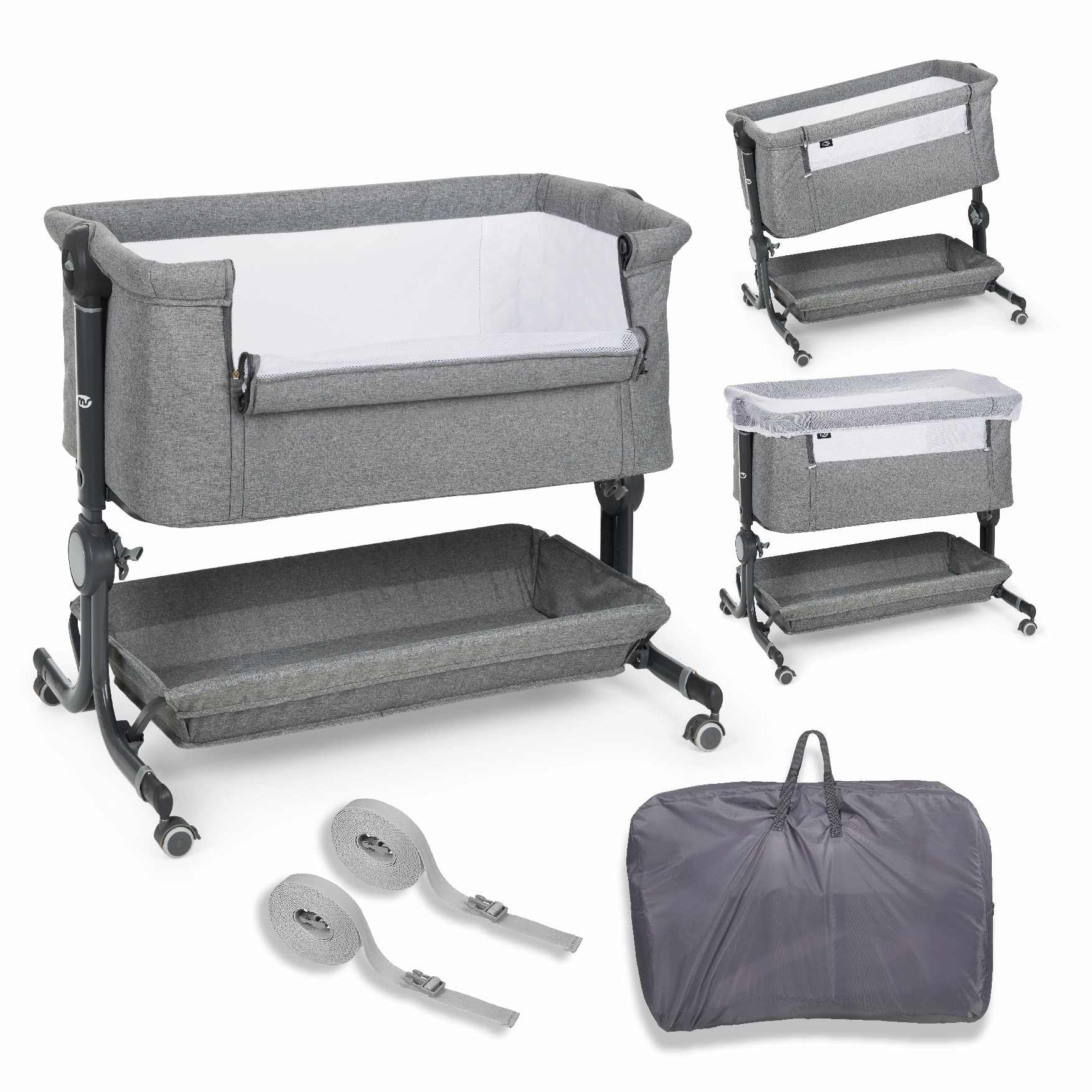 MINICUNA COLECHO COMFY GRIS