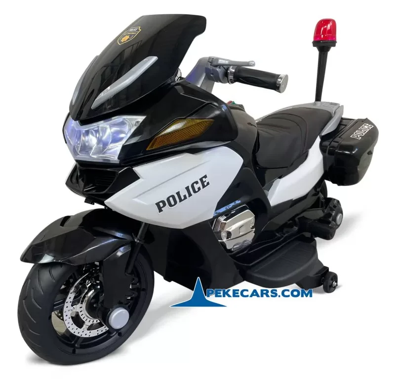 MOTO POLICIA BLANCO/NEGRA