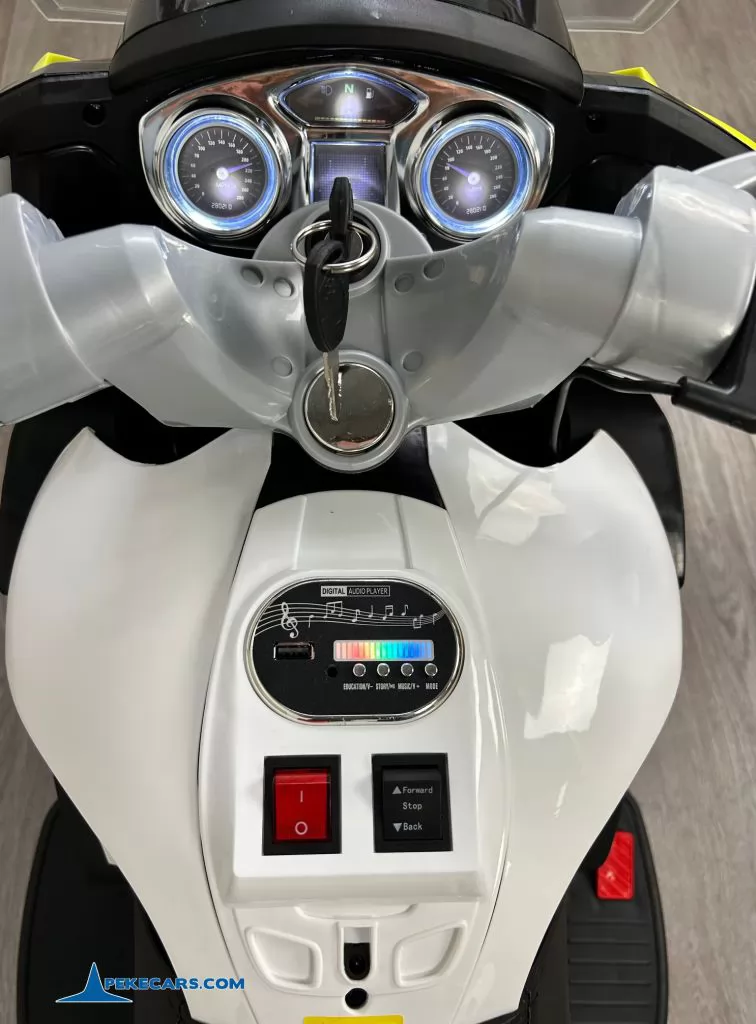 MOTO POLICIA AMARILLA/BLANCA - Imagen 4