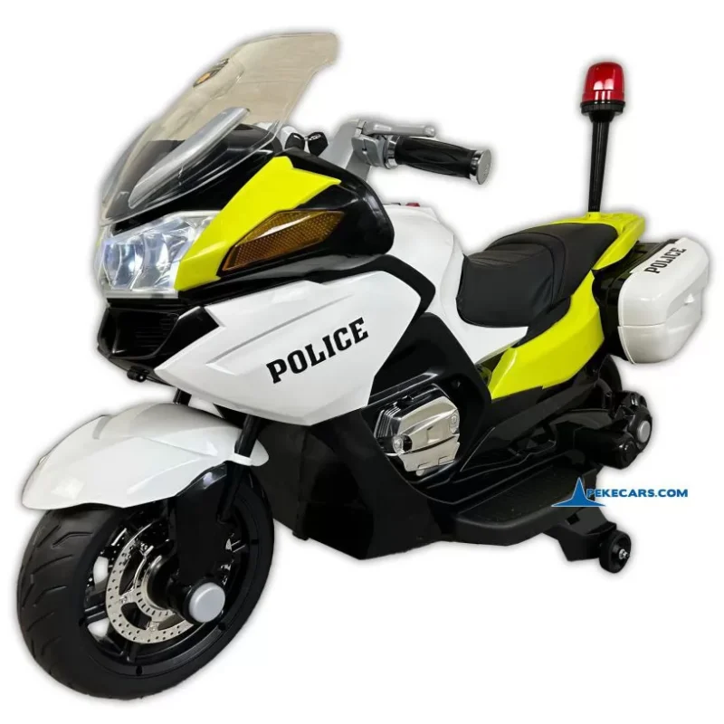 MOTO POLICIA AMARILLA/BLANCA