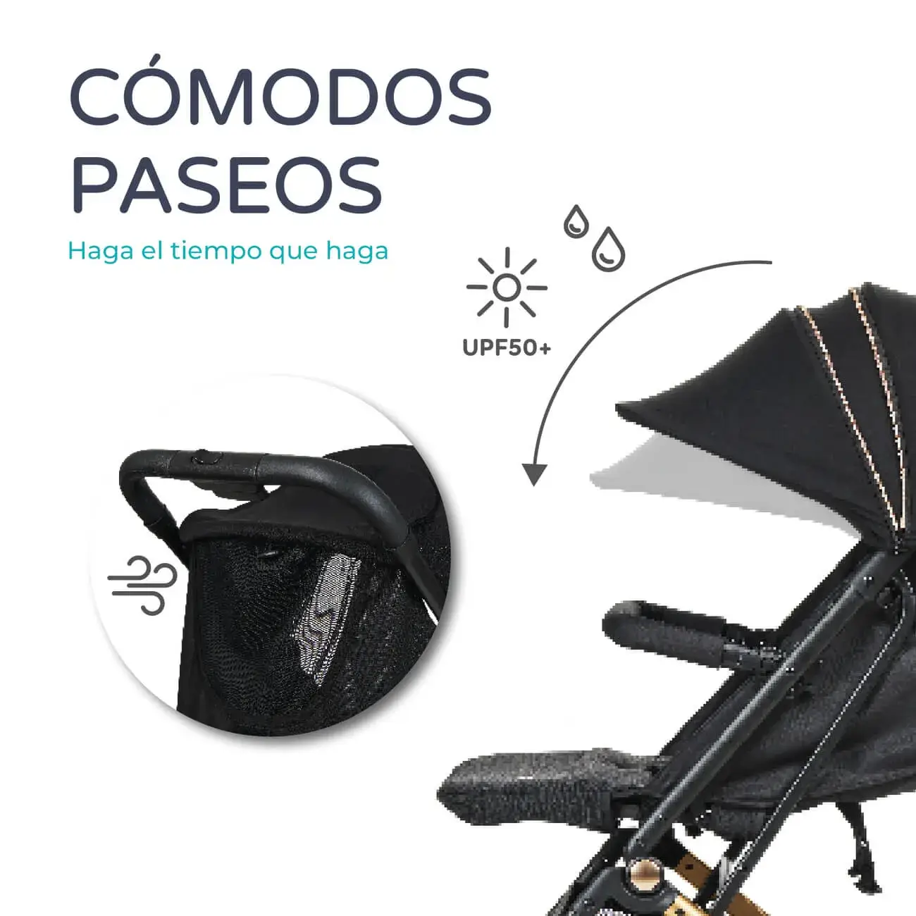 SILLA PASEO KEO NEGRA - Imagen 3