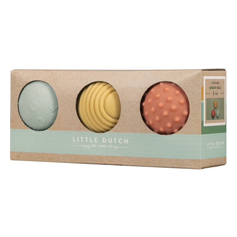 SET 3 PELOTAS SENSORIALES GRANJA LITTLE DUTCH - Imagen 6