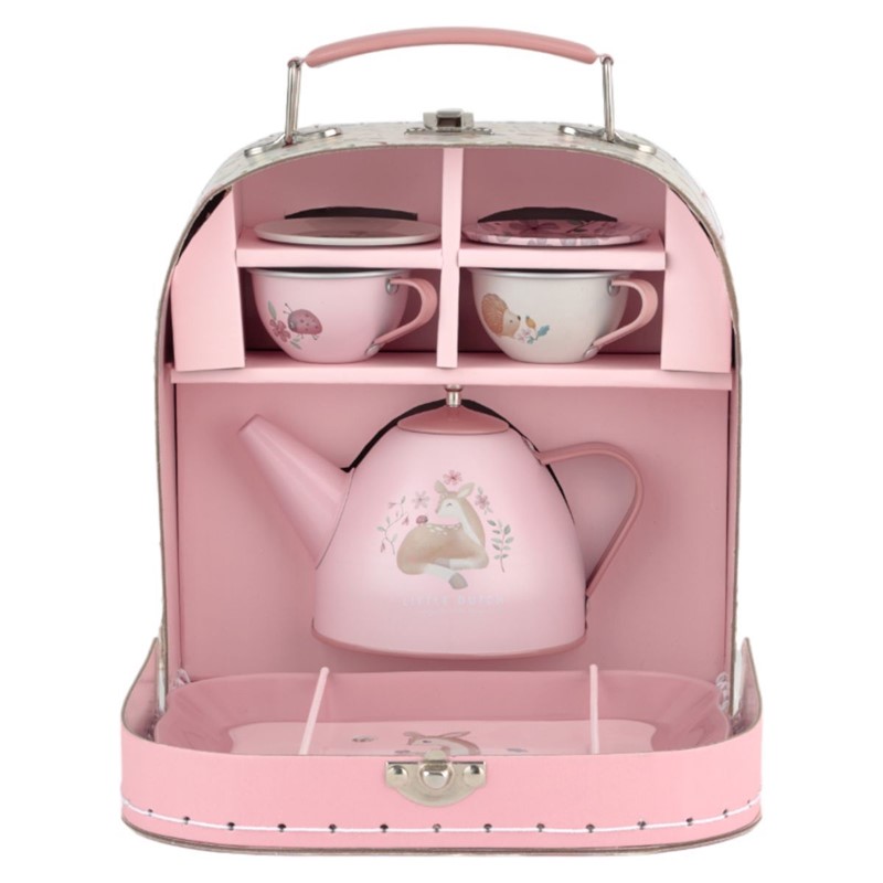 MALETA CON SET DE TE FAIRY GARDEN LITTLE DUTCH - Imagen 4