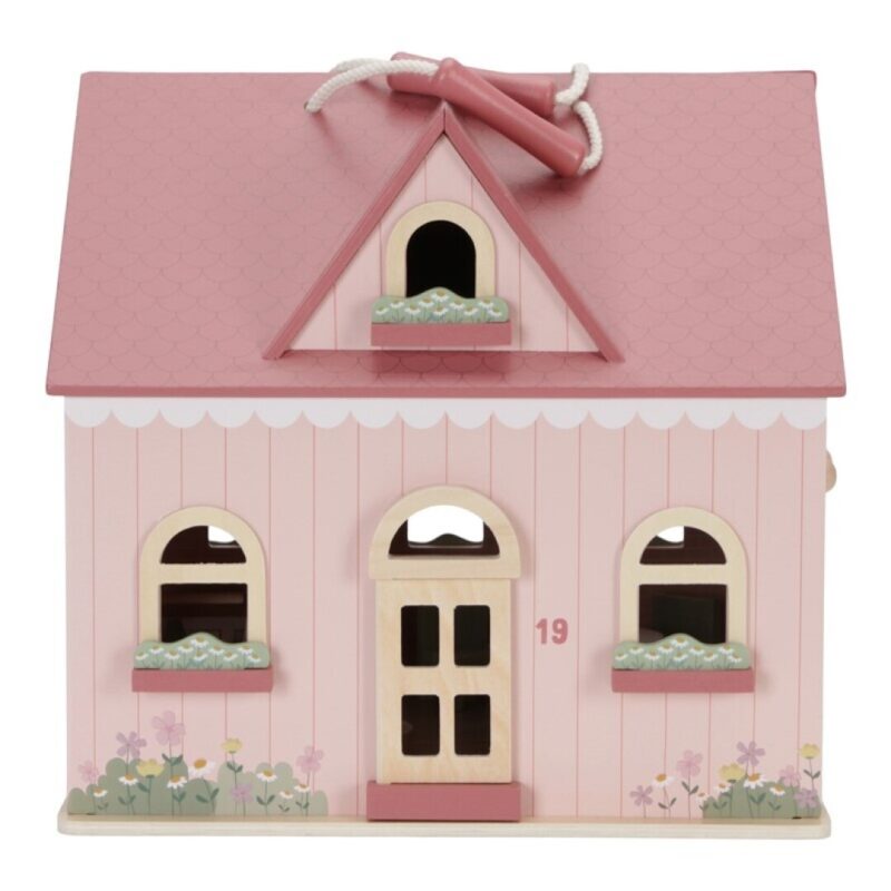 CASA DE MUÑECAS MADERA PORTABLE LITTLE DUTCH