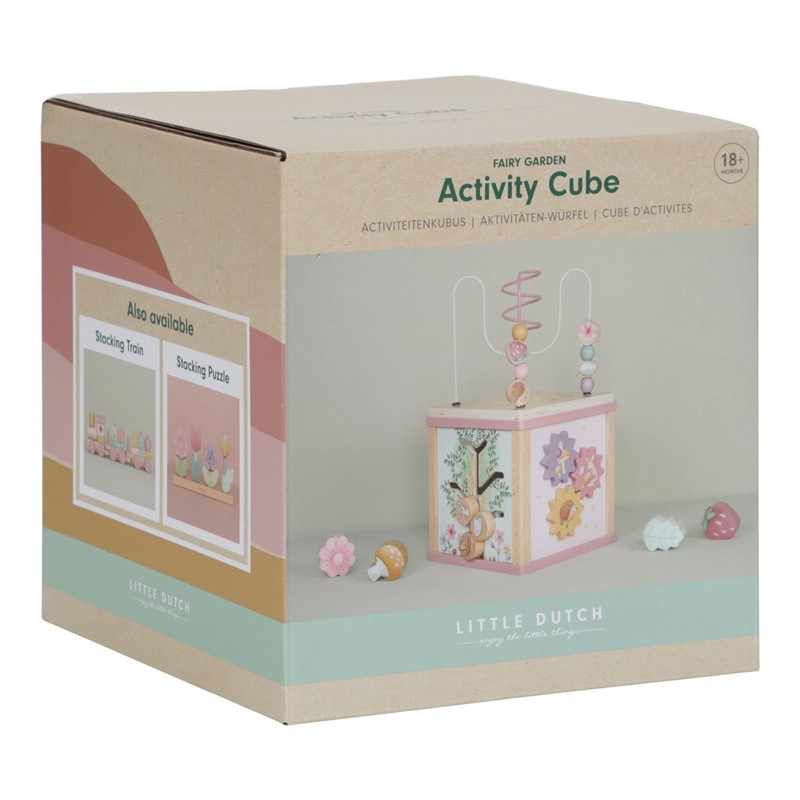 CUBO DE ACTIVIDADES FAIRY GARDEN LITTLE DUTCH - Imagen 10