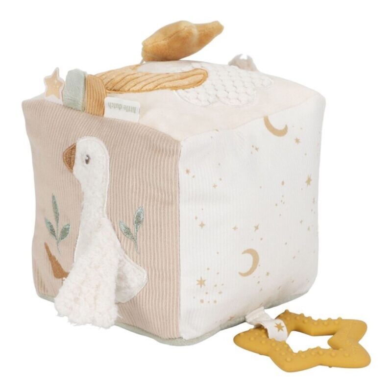 CUBO BLANDITO ACTIVIDADES NEWBORN NATURALS LITTLE DUTCH