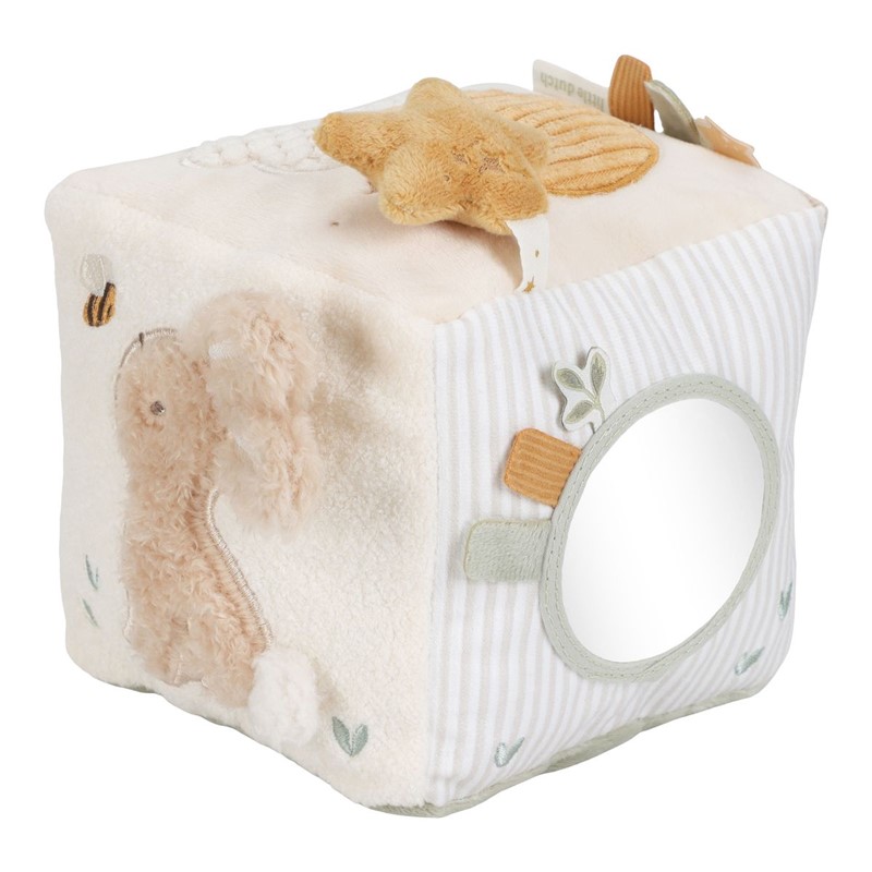 CUBO BLANDITO ACTIVIDADES NEWBORN NATURALS LITTLE DUTCH - Imagen 2