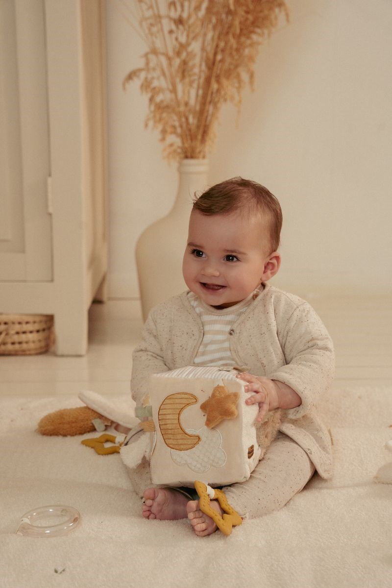 CUBO BLANDITO ACTIVIDADES NEWBORN NATURALS LITTLE DUTCH - Imagen 8