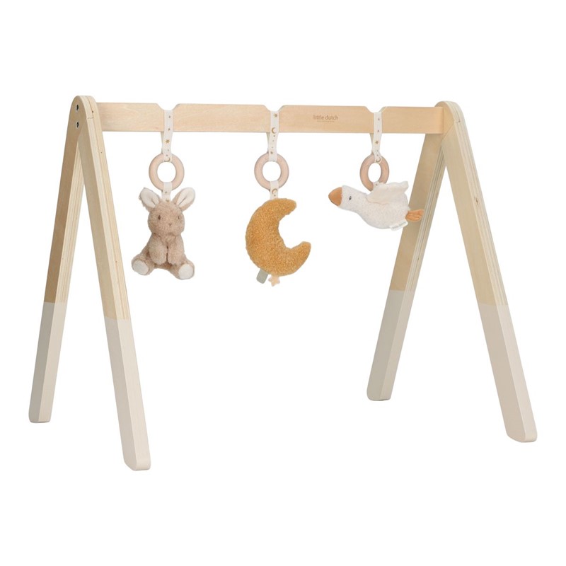 BABY GYM CON JUGUETES NEWBORN NATURALS LITTLE DUTCH