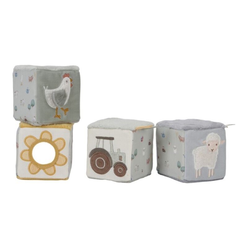CUBOS BLANDITOS APILABLE PEQUEÑA GRANJA LITTLE DUTCH