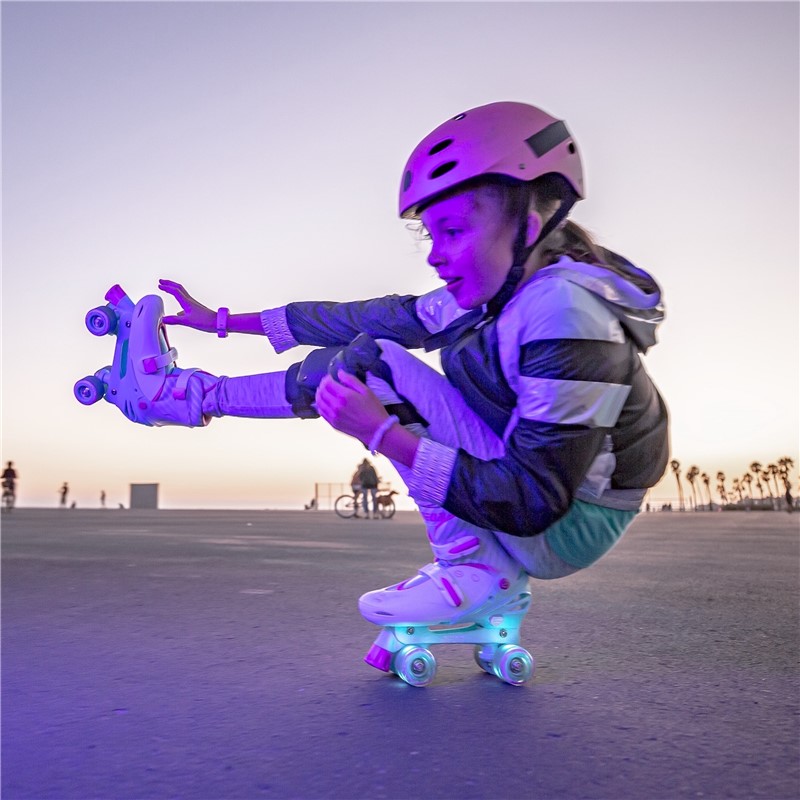 PATINES COMBO NEON TURQUESA ROSA (34-38) - Imagen 4