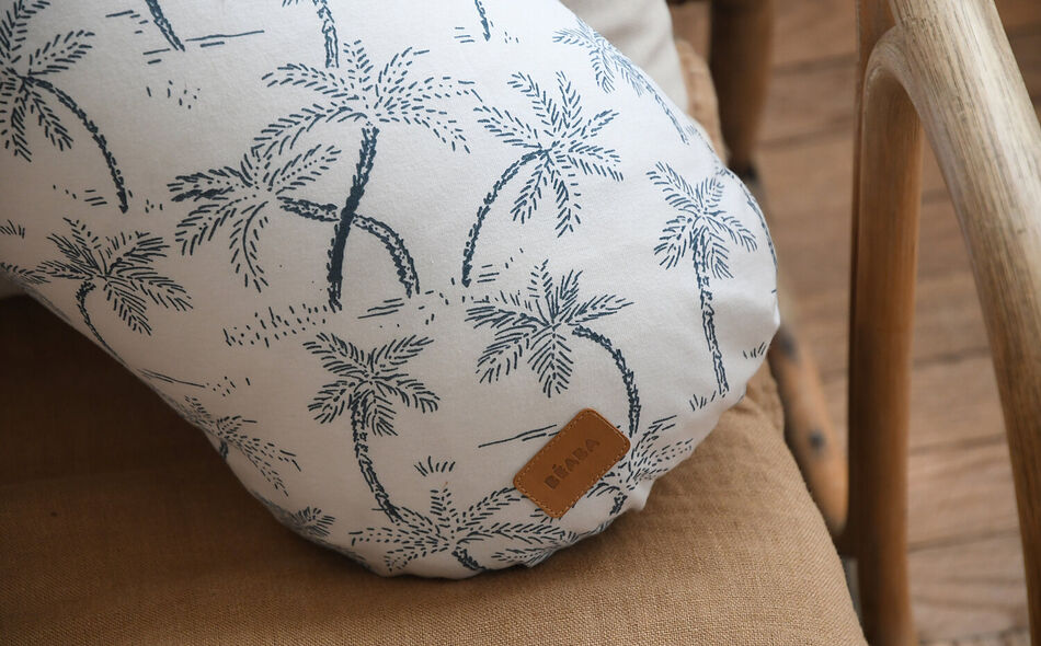 COJIN/ALMOHADA DE LACTANCIA BIG FLOPSY LINO PALM TREE - Imagen 3