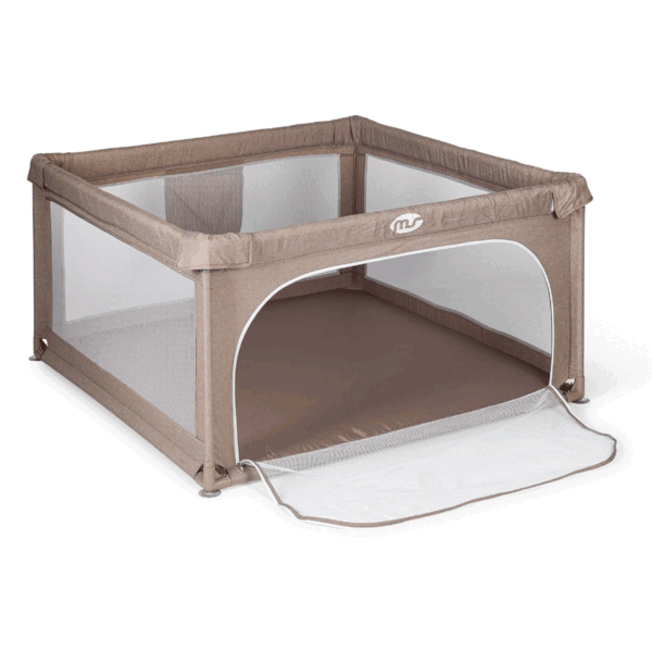 PARQUE DE JUEGOS BEIGE 120x120CM