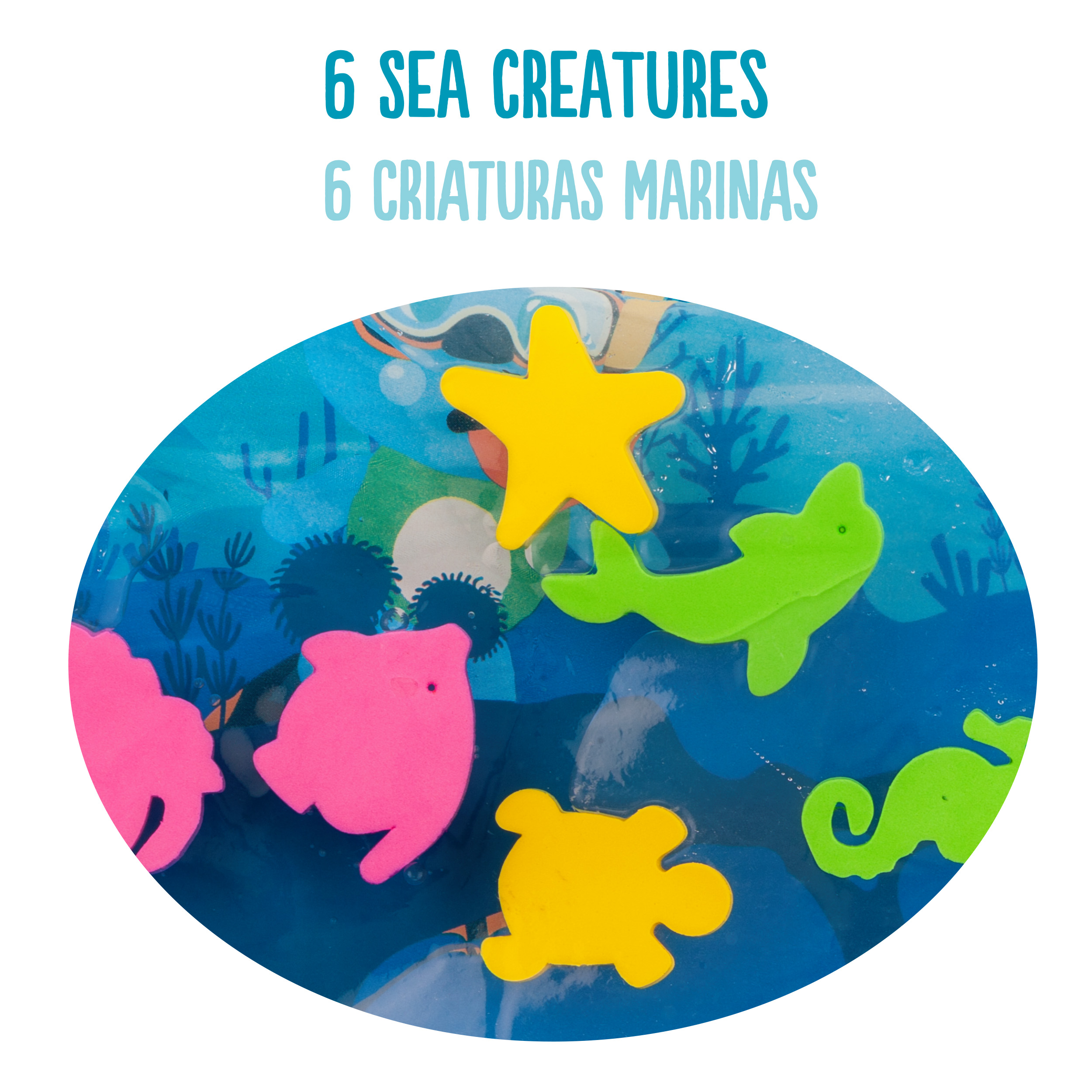 TAPIZ/ALFOMBRA DE AGUA ACTIVIDADES MARINAS SENSORIALES - Imagen 3