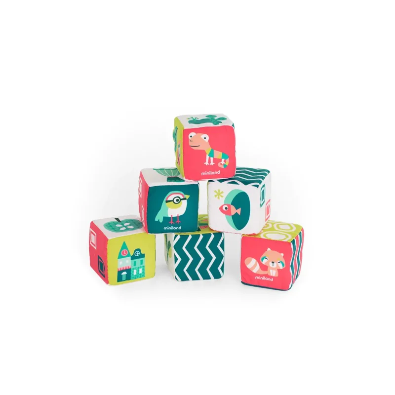 SET CUBOS SONAJERO BLANDITOS SENSORIALES