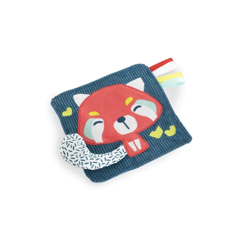 JUGUETE PAPEL CRUJIENTE PANDA ROJO