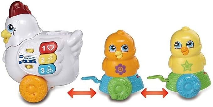 LA GALLINA Y SUS POLLITOS INTERACTIVOS