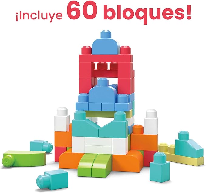 BOLSA CONSTRUCCION MEGA BLOCKS 60PZAS - Imagen 6