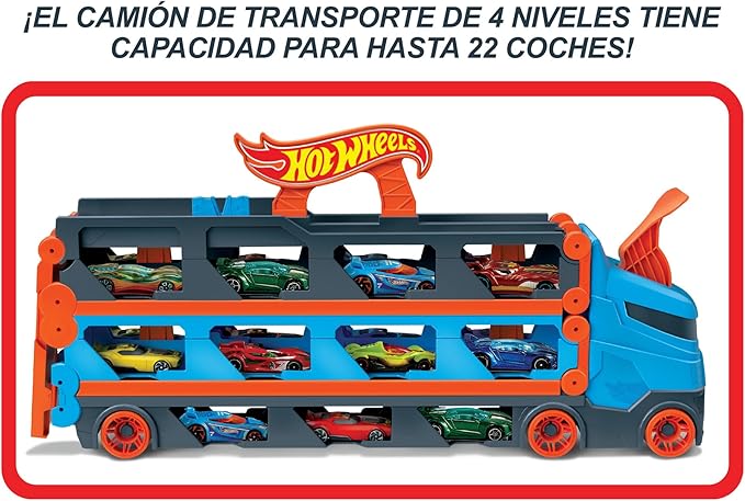 CAMION TRANSPORTE CONVERTIBLE EN PISTA DE COCHES - Imagen 7