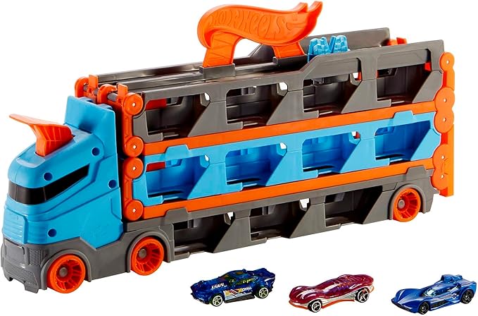 CAMION TRANSPORTE CONVERTIBLE EN PISTA DE COCHES - Imagen 6