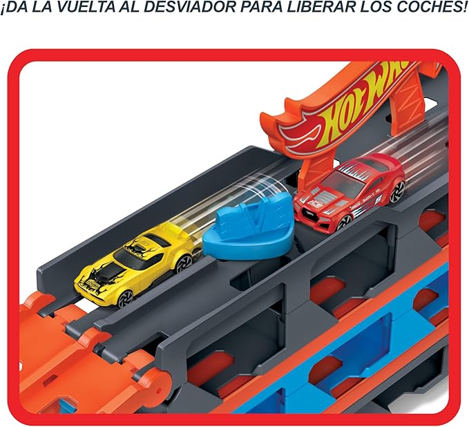 CAMION TRANSPORTE CONVERTIBLE EN PISTA DE COCHES - Imagen 5