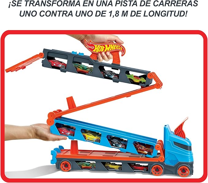 CAMION TRANSPORTE CONVERTIBLE EN PISTA DE COCHES - Imagen 4