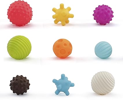 BOLSA PELOTAS SENSORIALES 10PZAS - Imagen 2