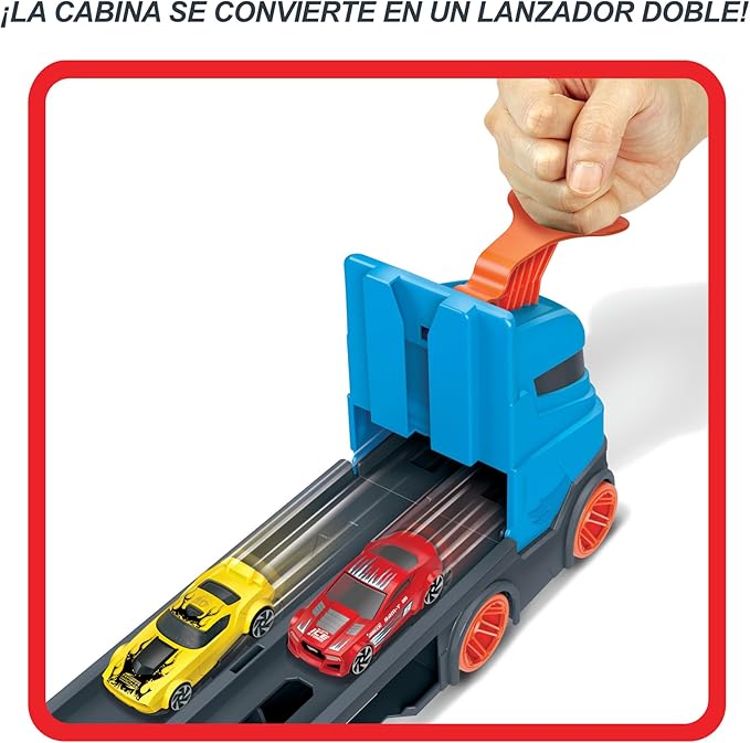CAMION TRANSPORTE CONVERTIBLE EN PISTA DE COCHES - Imagen 2