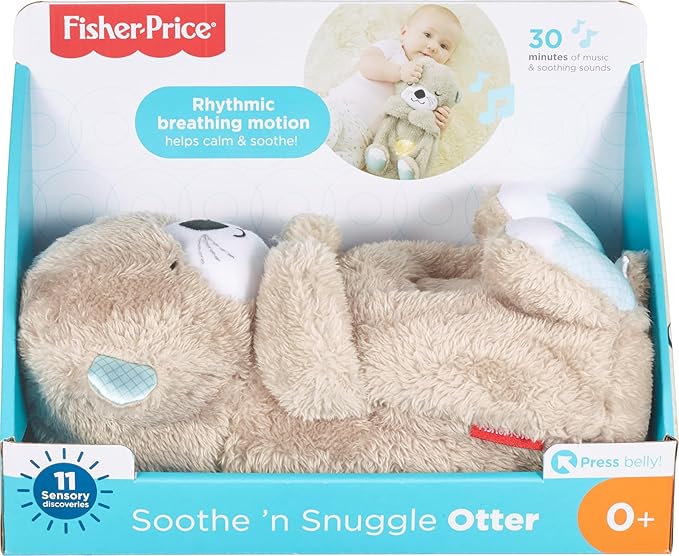 PELUCHE RELAJACION NUTRIA CON SONIDOS RELAJANTES - Imagen 3