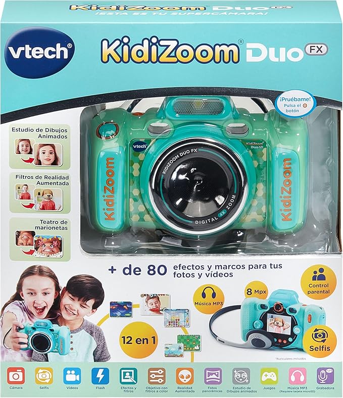 CAMARA KIDIZOOM DUO FX AQUAMARINA - Imagen 6